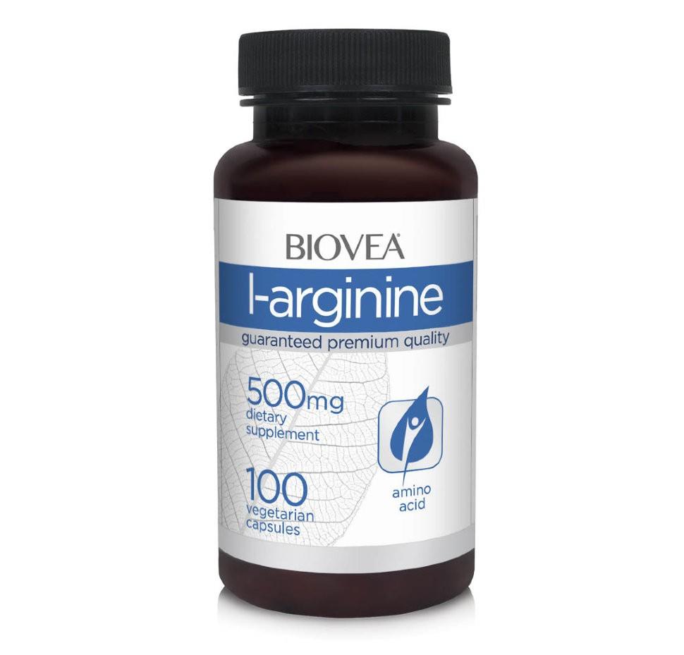Biovea L - arginine 500 мг 100 капс