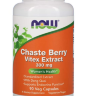 NOW Chaste berry vitex extract 300 mg 90 caps