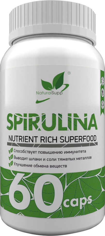 NaturalSupp Spirulina 60 caps