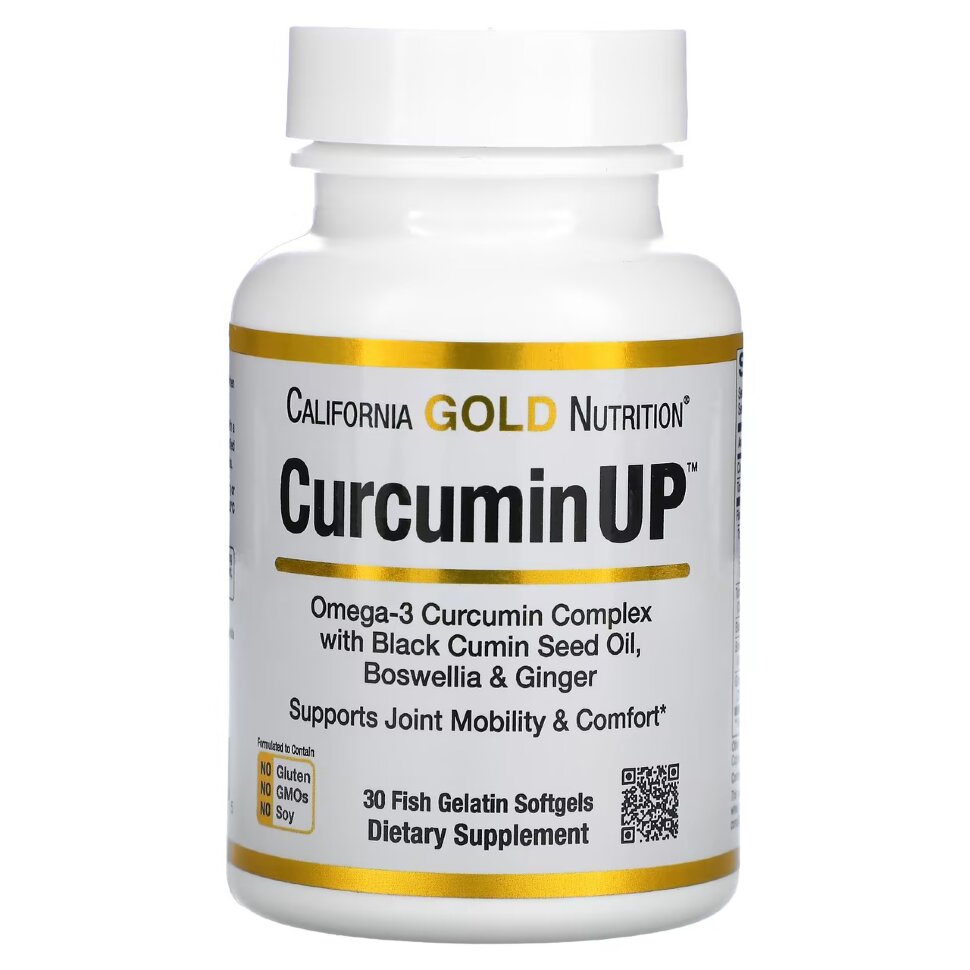 California GOLD Nutrition Curcumin UP 30 caps