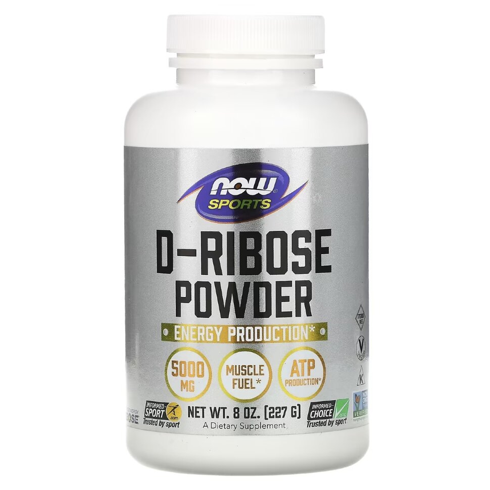 NOW D-Ribose powder 227 gr