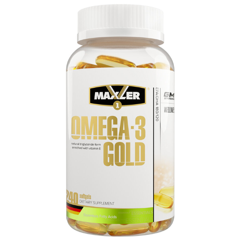Maxler Omega-3 Gold TG 240 softgel