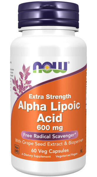 NOW Alpha Lipoic Acid 600 mg 60 caps