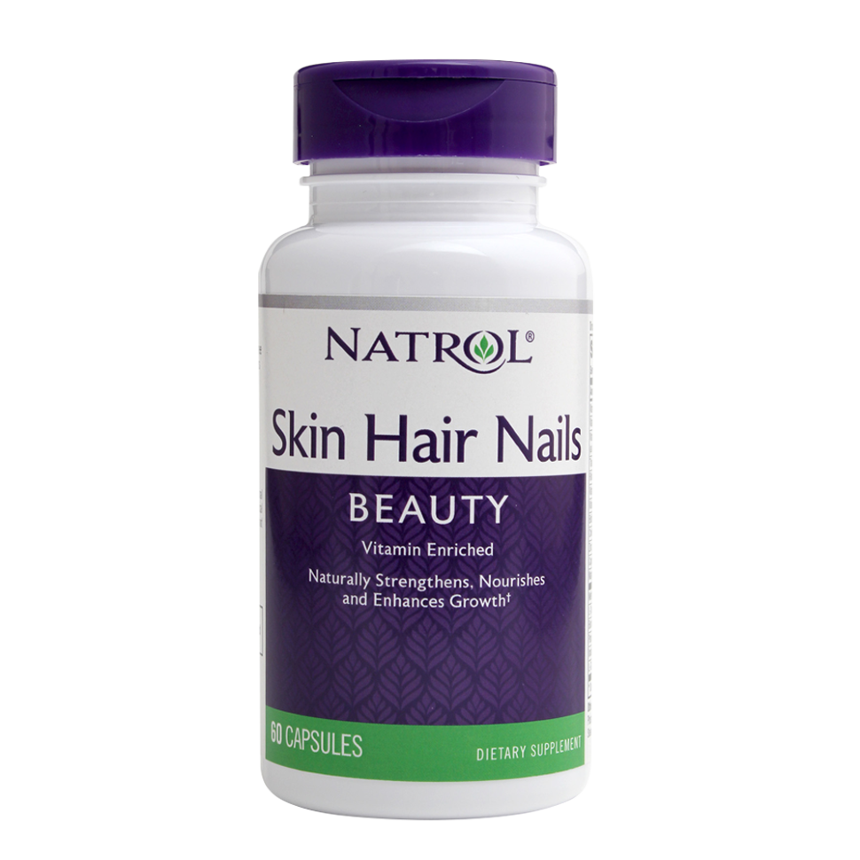 Natrol Skin Hair Nails 60 caps