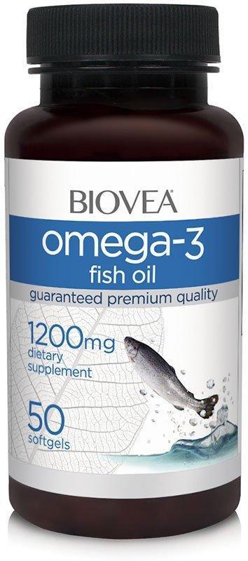 Biovea Omega-3 1200mg 50 капс