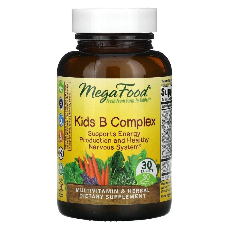 MegaFood Kids B-complex 30 tab