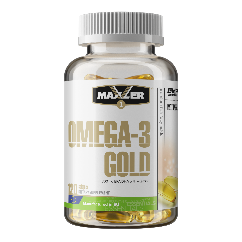 Maxler Omega-3 Gold 120 softgels