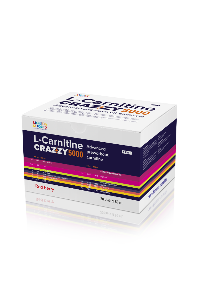 Liquid & Liquid L-Carnitine Crazzy 5000 60 мл