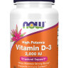 NOW Vitamin D3 2000 МЕ 120 softgel
