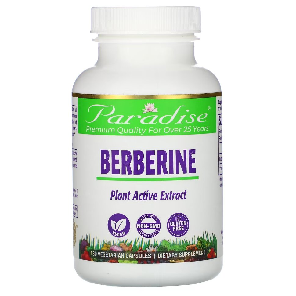 Paradise Berberine 500 mg 180 caps