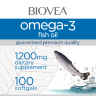 Biovea Omega-3 1200mg 100 капс