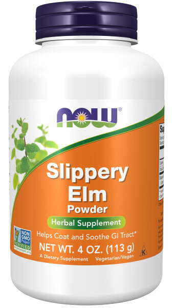 NOW Slippery Elm powder 113 g 4 oz