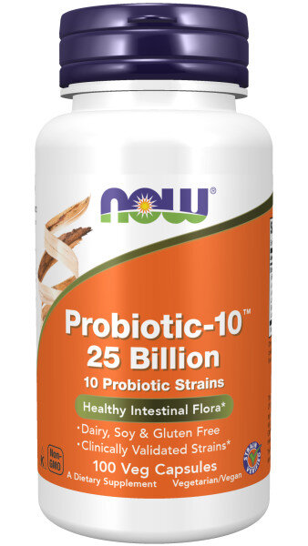 NOW Probiotic-10 25 Billion 100 caps