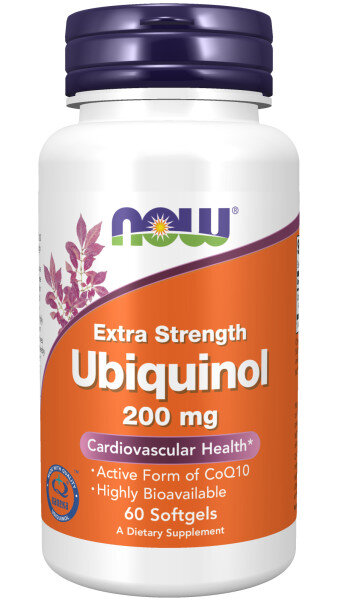 NOW Ubiquinol 200 mg 60 softgel