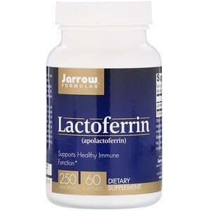 Jarrow Formulas Lactoferrin 250 mg 60 veg capsules