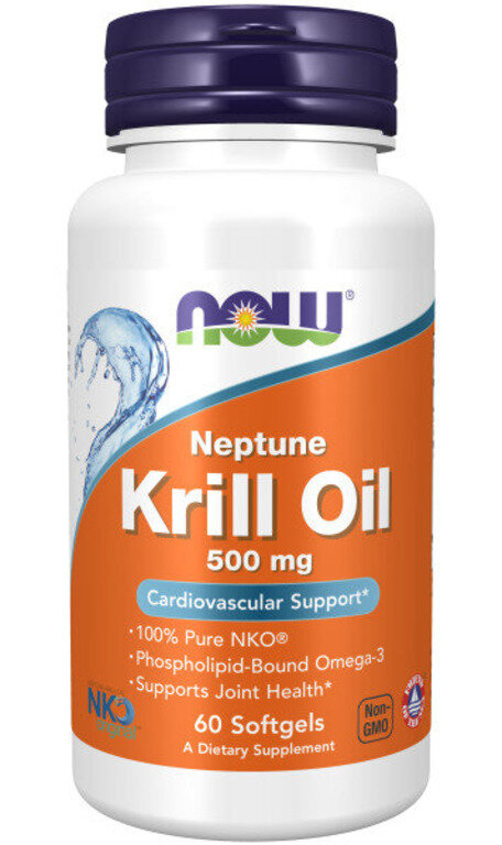 NOW Krill Oil 500 mg 60 softg