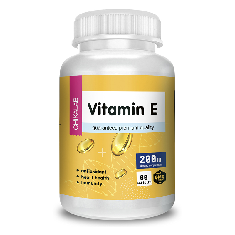 Chikalab Vitamin E 200 IU 60 софт