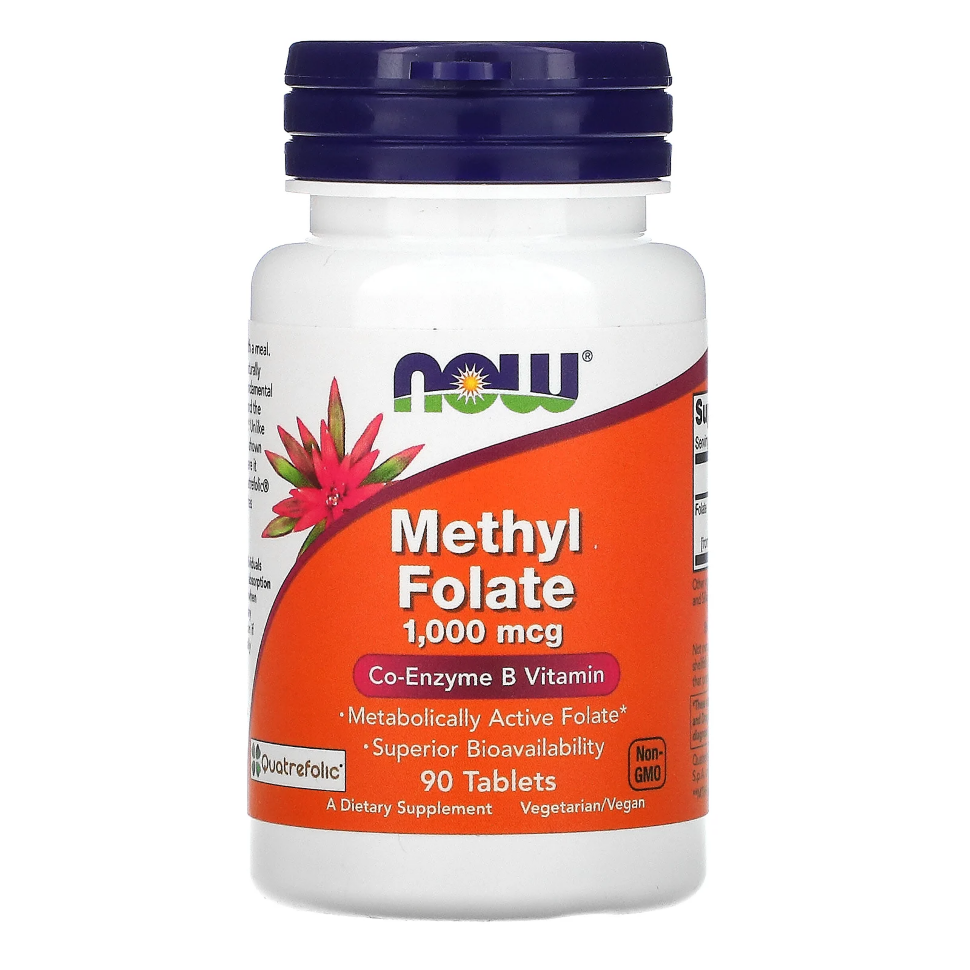 NOW Methyl Folate 1000 mcg 90 tab