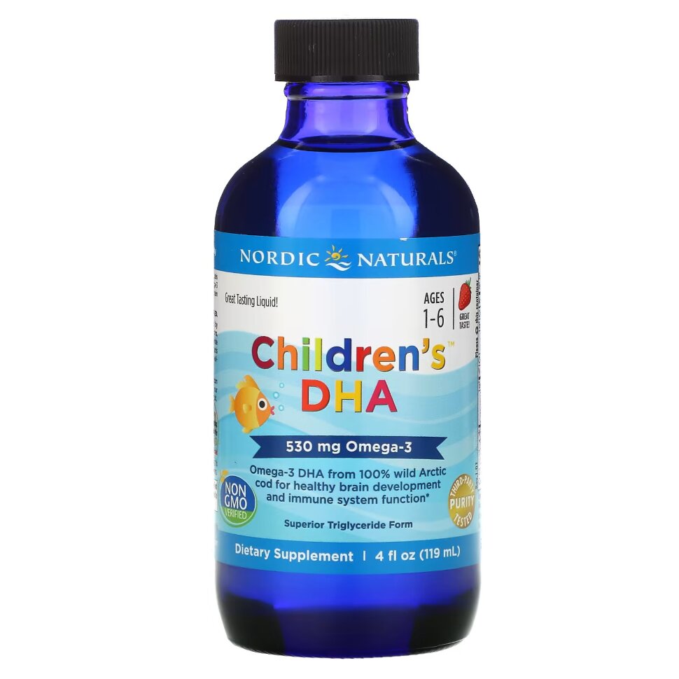 Nordic Naturals Childrens DHA 530 mg 119 ml