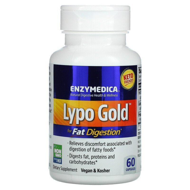 Enzymedica Lypo Gold 60 caps