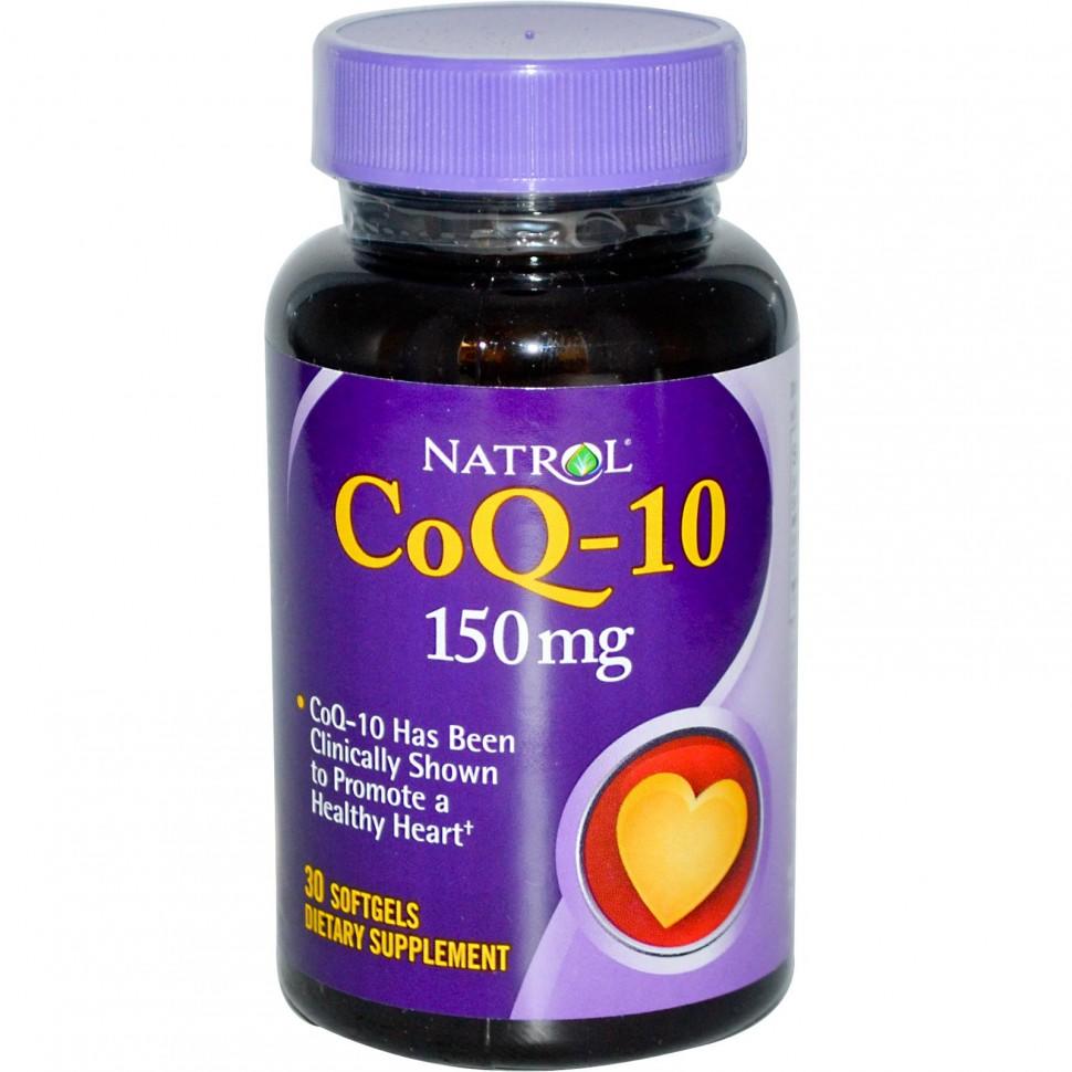 Natrol CoQ-10 150 мг 30 капс