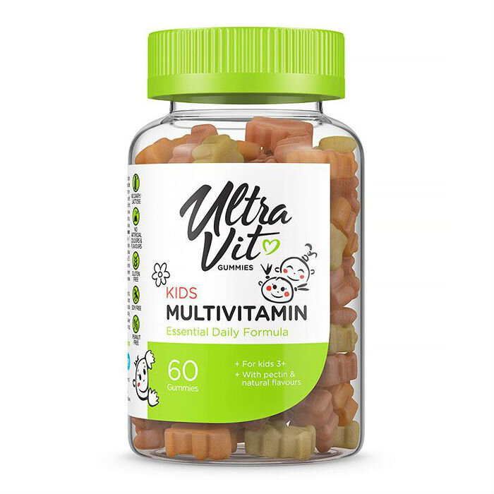 UltraVit Gummies Kids multivitamin 60 gummies жев таб