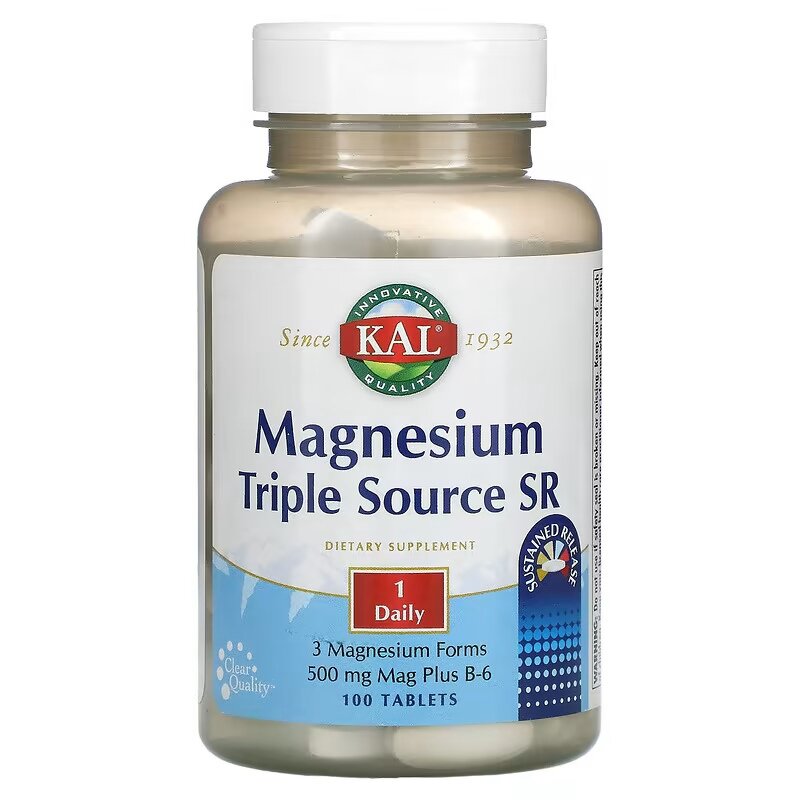 KAL Magnesium triple source SR 100 tablets