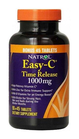 Easy-C 1000 mg Time Release C+B Vitamins+Zinc