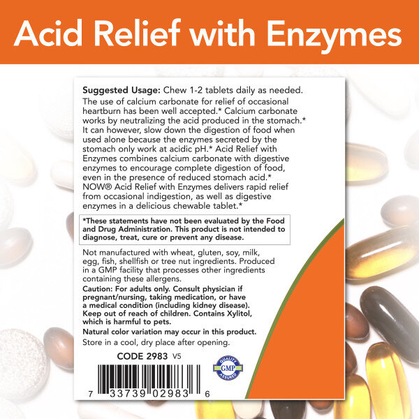 Acid Relief with Enzymes
