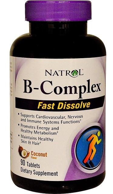 Natrol B - Complex fast dissolve 90 таб