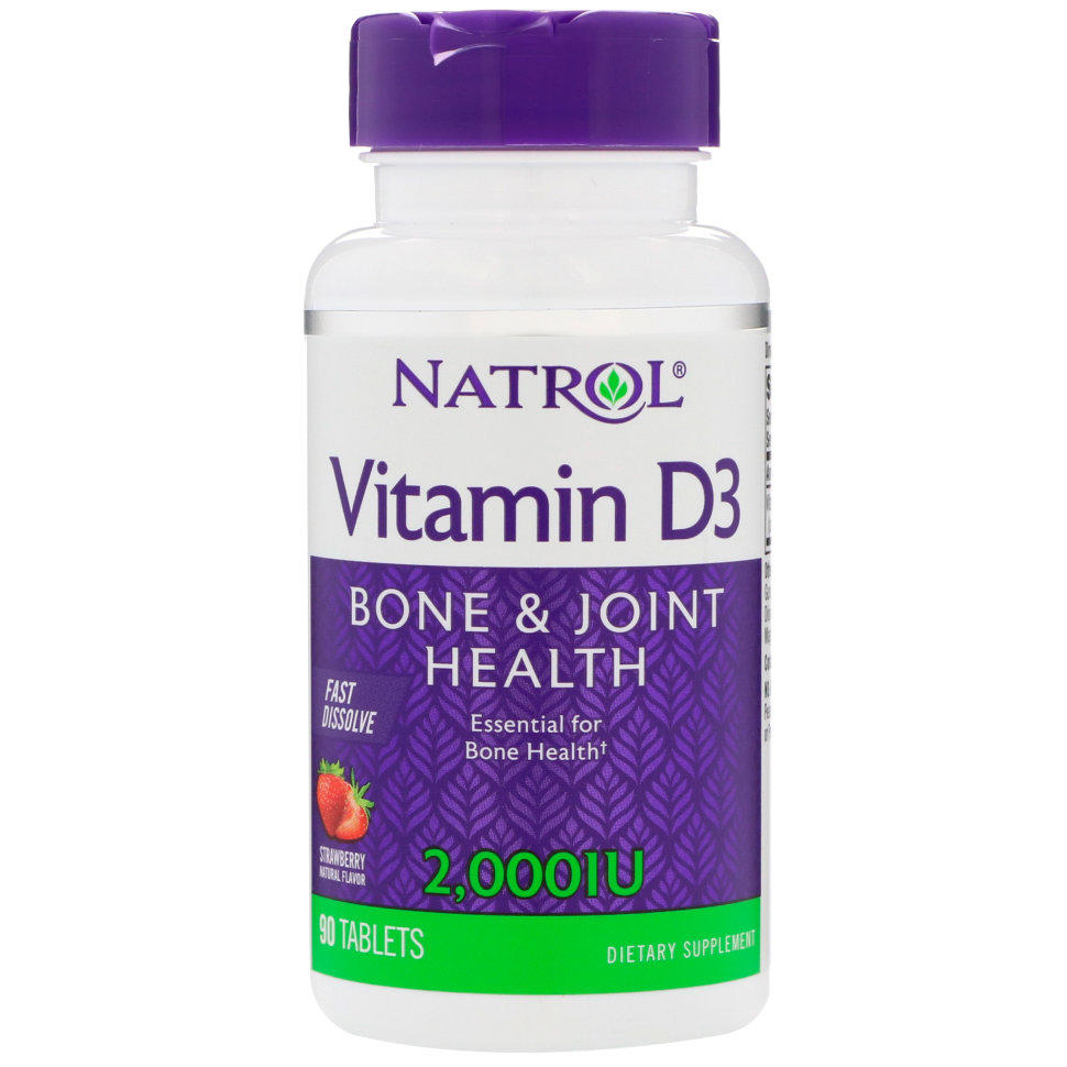 Natrol Vitamin D3  2.000 IU 90 tablets