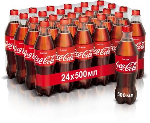 Coca-Cola Напиток газированный безалкогольный		500 мл