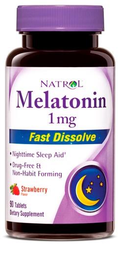 Natrol Melatonin 1mg Fast Dissolve 90 tab