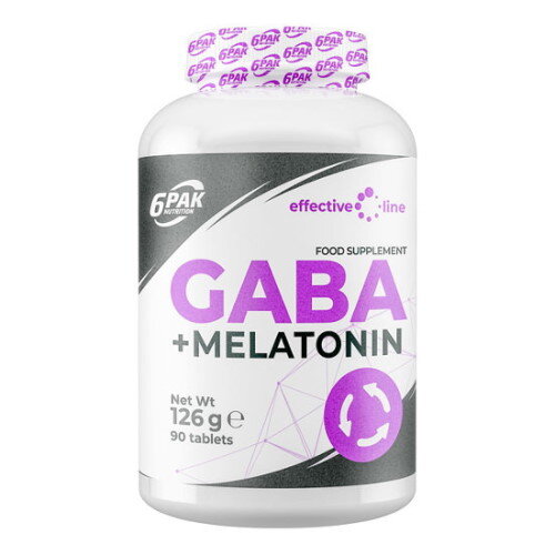 6Pak Gaba + Melatonine 90 tab