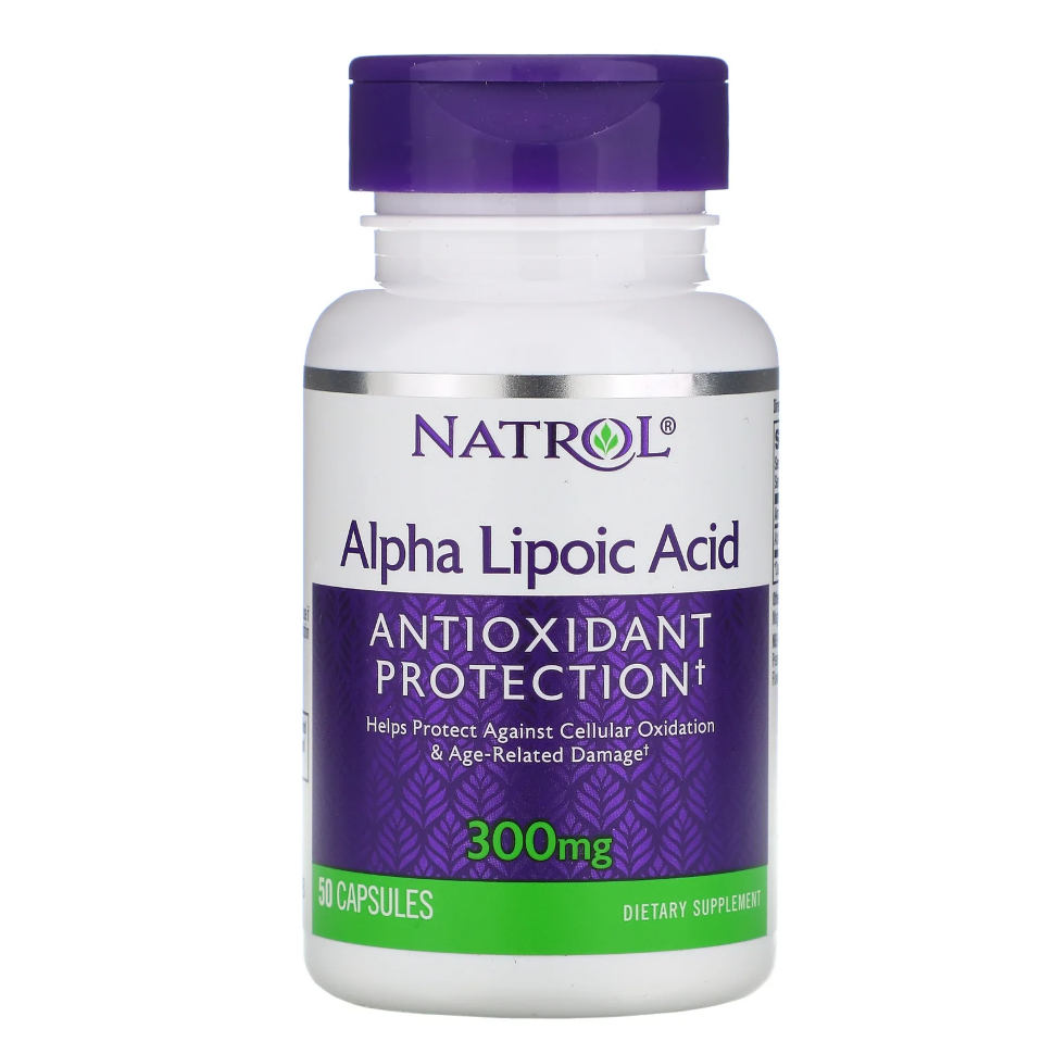 Natrol Alpha Lipolic Acid 300 mg 50 caps