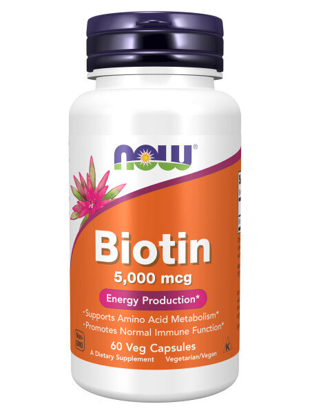 NOW Biotin 5000 60 caps