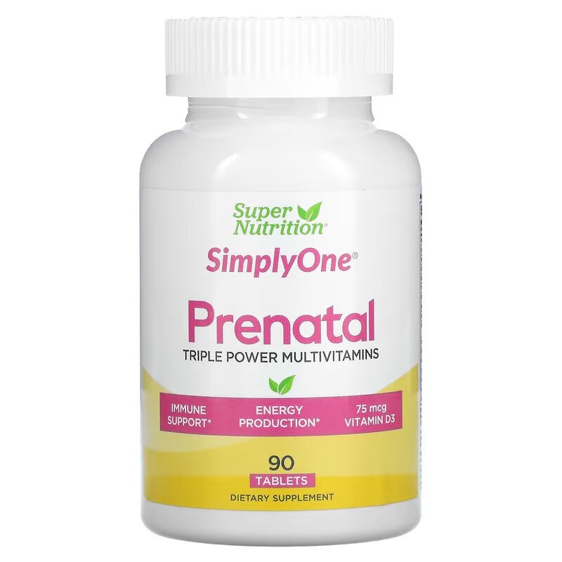 Super Nutrition SimplyOne prenatal 90tab