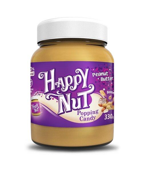 Happy Nut арахисовая паста с взрывной карамелью 330 гр
