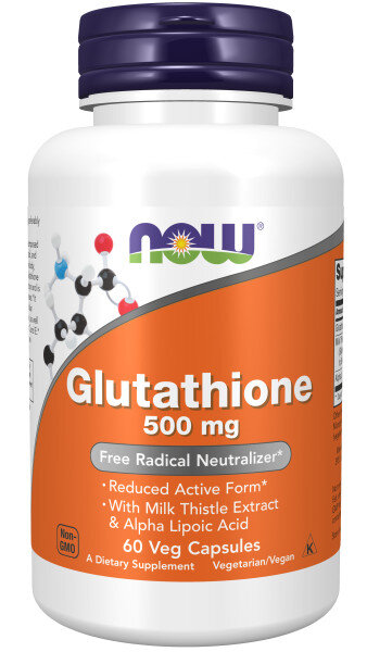 NOW Glutathione 500 mg 60 caps