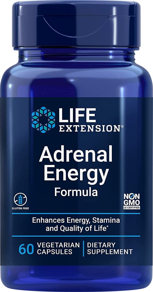 Life Extension Adrenal energy 60 vegcaps