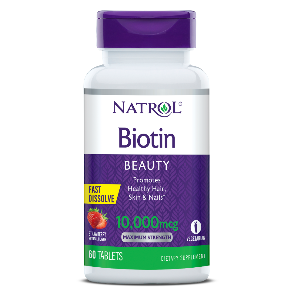 Natrol Biotin 10.000 mcg Fast Dissolve 60 tablets