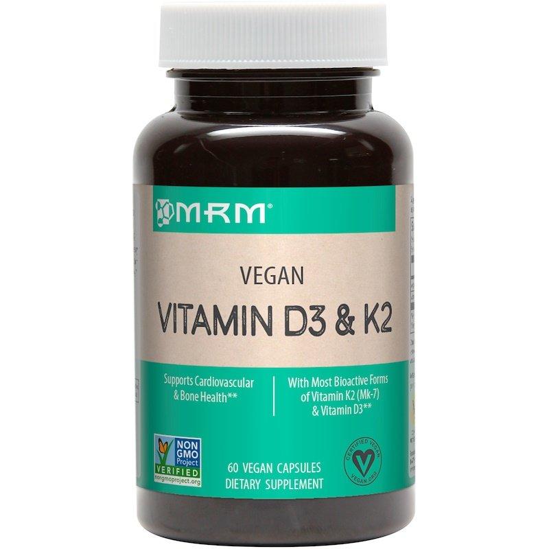 MRM Vegan Vitamin D3 & K2 60 капс