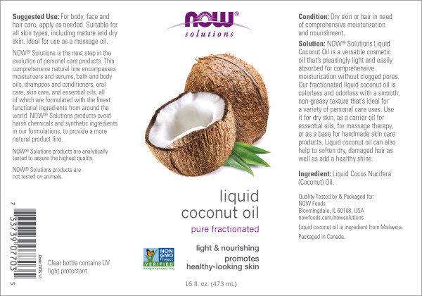 Liquid Coconut Oil PC
