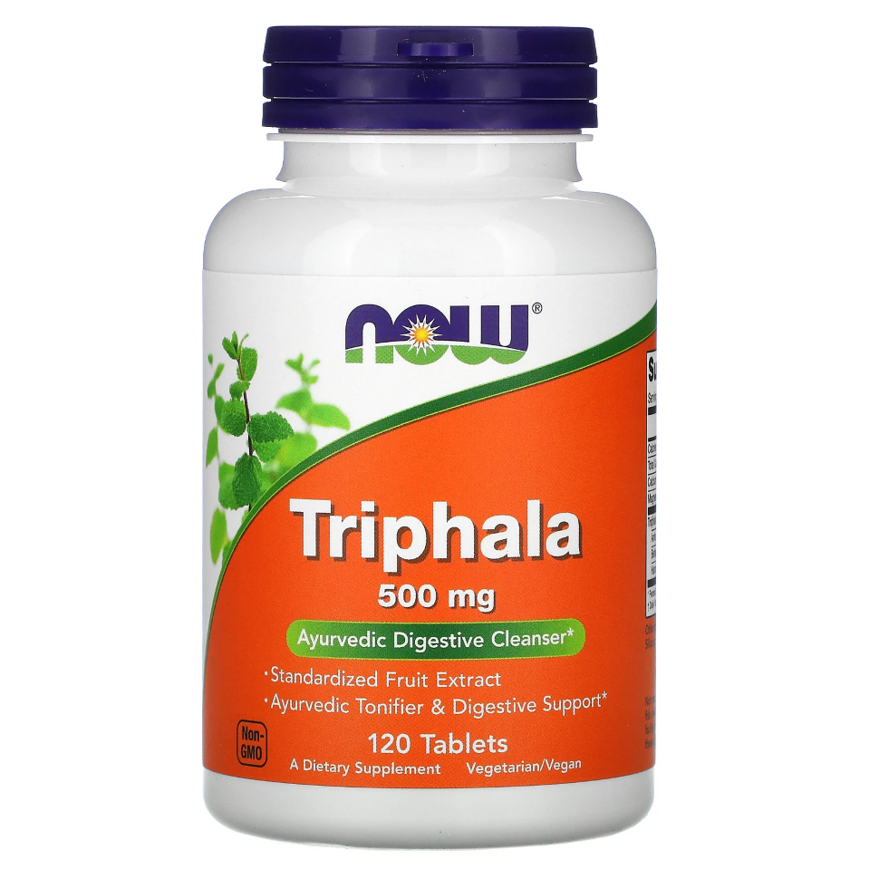 NOW Triphala 500 mg 120 tab