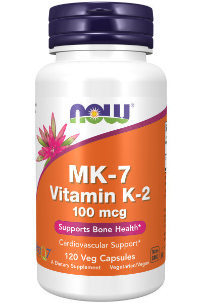 NOW Vitamin K2 MK7 100 mcg 120 caps