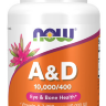 NOW Vitamins A&D 10000/400 МЕ 100 softgel