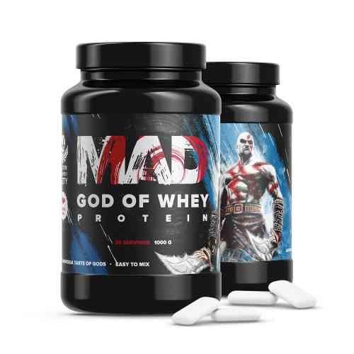MAD God of whey protein 1000 г
