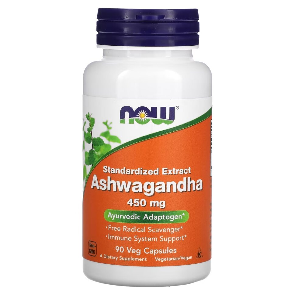 NOW Ashwagandha 450 mg 90 caps