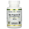 California GOLD Nutrition Bee Propolis 2X 500 мг 90 капс