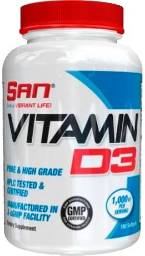 SAN Vitamin D3 5000 IU 360 капс